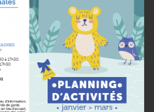 Calendrier des animations du relais petite enfance