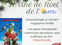 Le ciné de Noël de l'ADAPEC