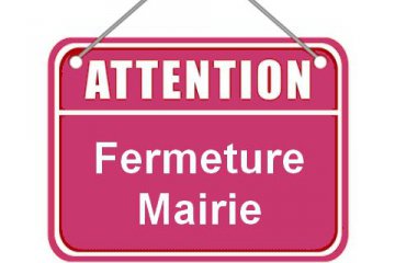 Fermeture mairie